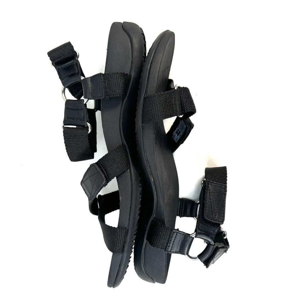 Vionic Candace Sandal Women's 10 Black Strappy Orthotic Comfort Sandals